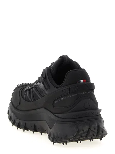 Moncler Men Trailgrip Gtx Mesh And Leather Sneakers In Multi