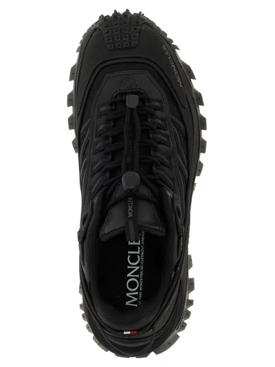 Moncler Men Trailgrip Gtx Mesh And Leather Sneakers In Multi
