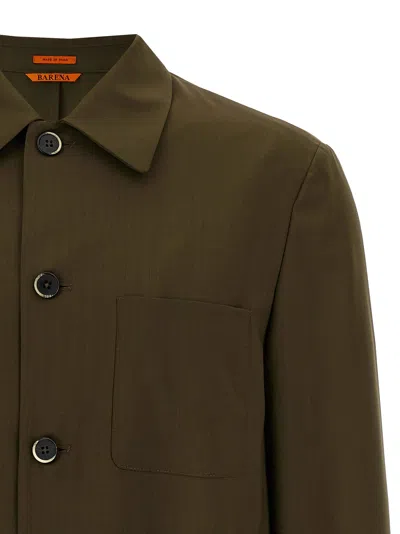 Barena Venezia Barena 'visal' Overshirt In Green