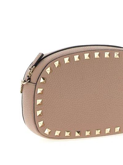 Valentino Rockstud Mini Grainy Leather Crossbody