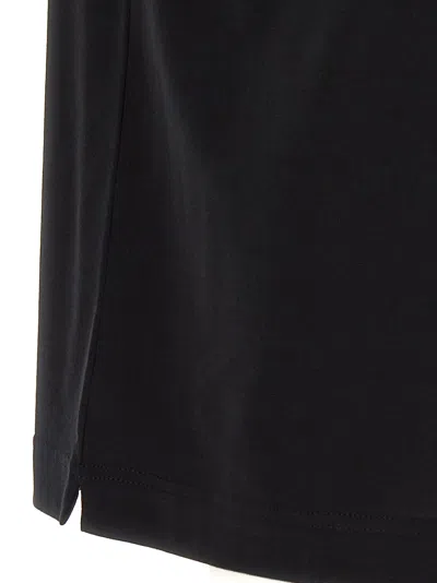 Missoni T-shirt With Maxi Chevron Insert In Black