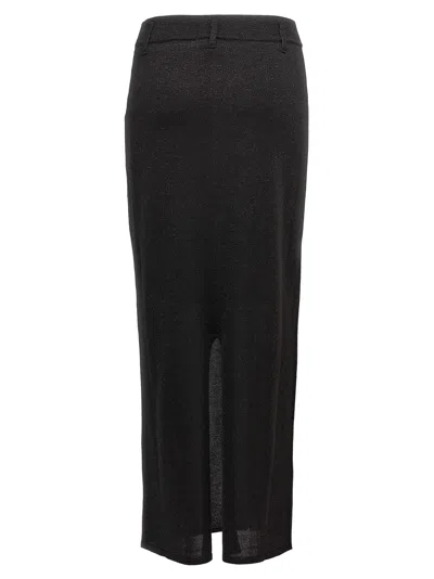 Missoni Vanity And Lamé Skirt In Black