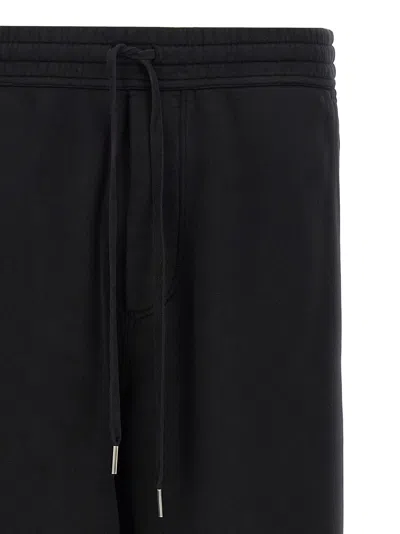Tom Ford Cotton Drawstring Waist Sweat Joggers In Black
