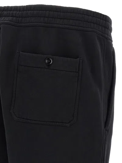 Tom Ford Cotton Drawstring Waist Sweat Joggers In Black