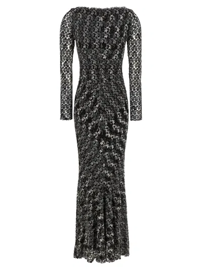 Missoni Long Dress Dresses Multicolor In Black