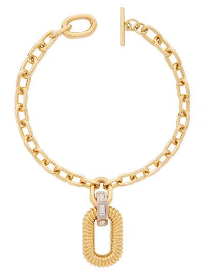 Rabanne 'xl Link' Necklace In Gold