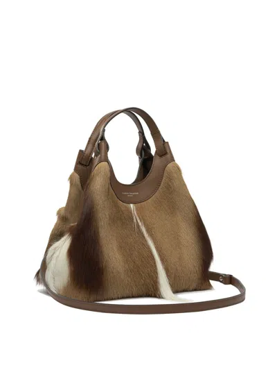 Gianni Chiarini Handbags Hand Bags Brown In Brown