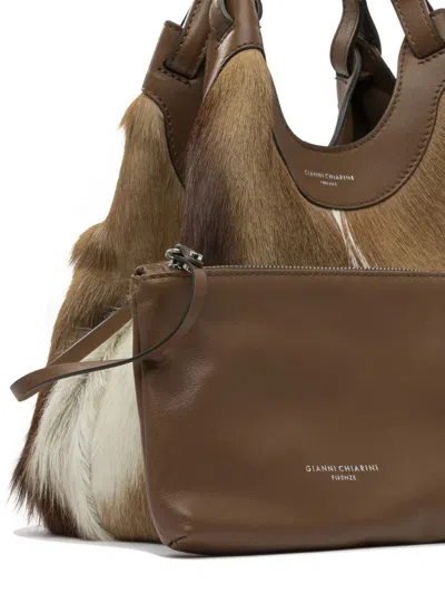 Gianni Chiarini Handbags Hand Bags Brown In Brown