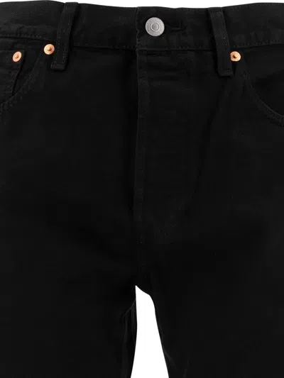 Levi's Indigo 512 Slim Taper Jeans In Black
