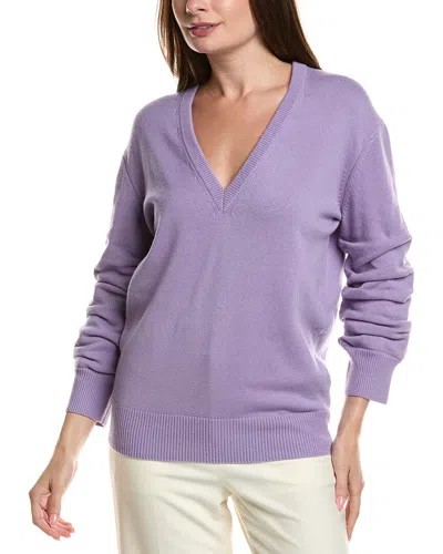 Michael Kors Cashmere Sweater In Purple