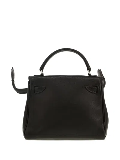 Pre-owned Hermes 2000 Face Appliqué Handbag