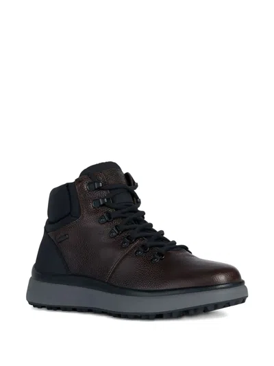 Geox Granito Hiking Boots In Brown