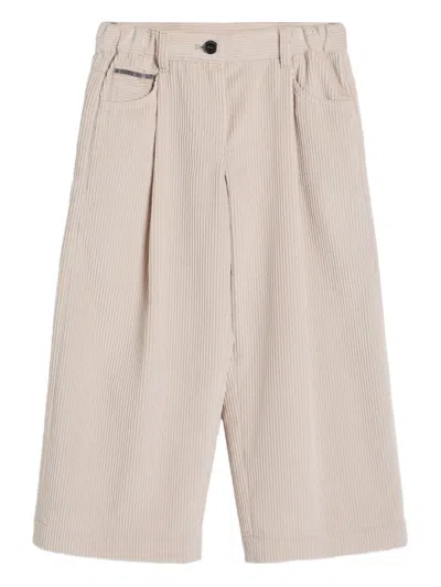 Brunello Cucinelli Five-pocket Trousers In Neutral