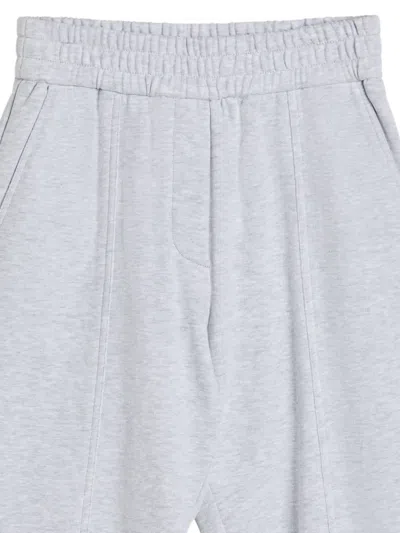 Brunello Cucinelli Elasticated-waistband Trousers In Gray