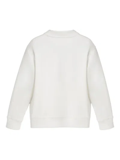 Brunello Cucinelli Logo-patch Bomber Jacket In White