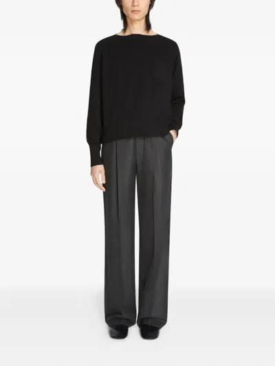 Dries Van Noten Cashmere Sweater In Black