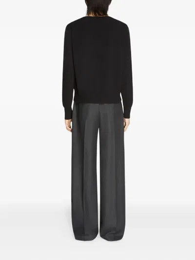 Dries Van Noten Cashmere Sweater In Black