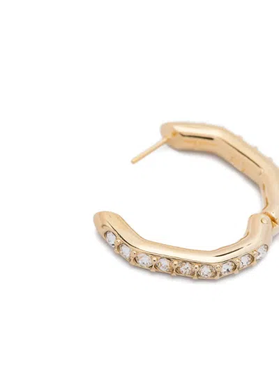 Swarovski Dextera Hoop Earrings In Neutral