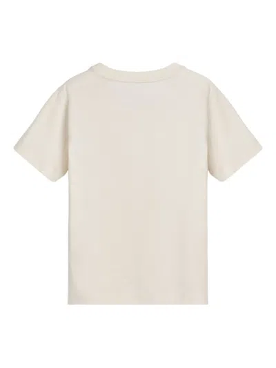 Brunello Cucinelli Logo-print T-shirt In White