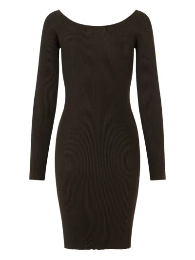 Samsoe & Samsoe Rylee Dress In Brown