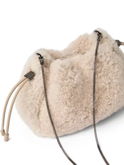 Brunello Cucinelli Mini Mellow Bucket Bag