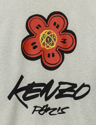 Kenzo ' X Futura 2000' Sweatshirt In Gray