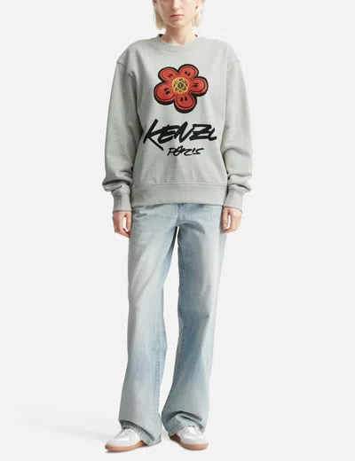 Kenzo ' X Futura 2000' Sweatshirt In Gray