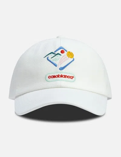 Casablanca Logo-embroidered Baseball Cap
