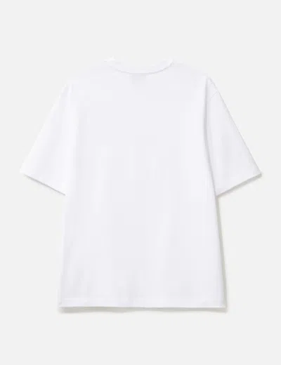 Casablanca Montaigne Sportif Crewneck Graphic Print T-shirt In White