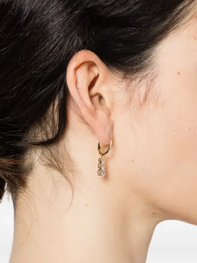 Swarovski Stilla Attract Hoop Earrings In Neutral
