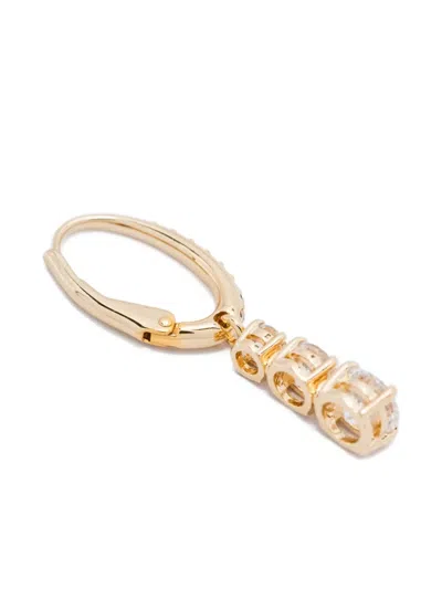Swarovski Stilla Attract Hoop Earrings In Neutral