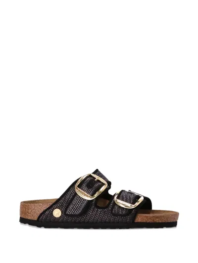 Birkenstock Double Buckle Woven Sandals