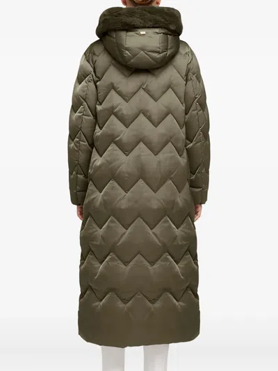 Geox Chloo Puffer Coat In Green