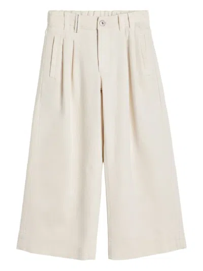 Brunello Cucinelli Pleated Trousers In Neutral