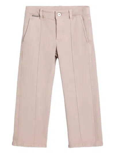 Brunello Cucinelli Seam-detailing Trousers In Pink