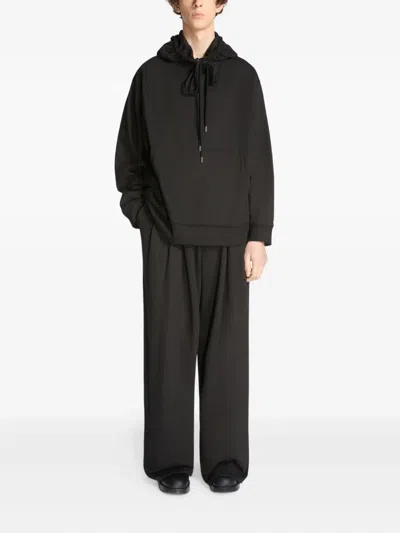 Dries Van Noten Pleated Trousers In Black