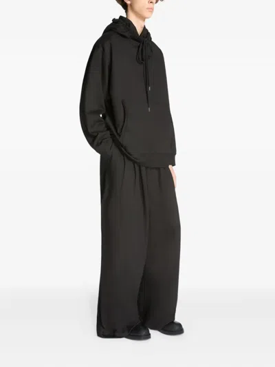 Dries Van Noten Pleated Trousers In Black