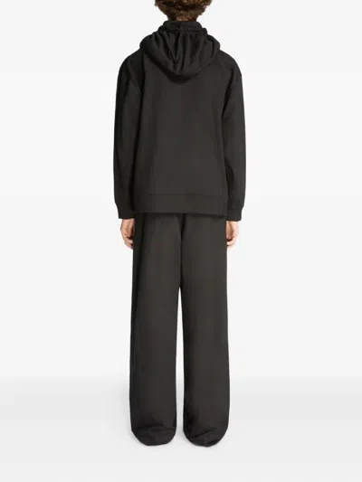 Dries Van Noten Pleated Trousers In Black