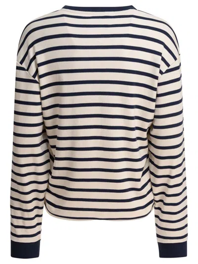 Ines De La Fressange Blue Cotton T-shirt