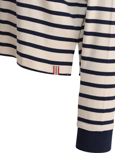 Ines De La Fressange Blue Cotton T-shirt
