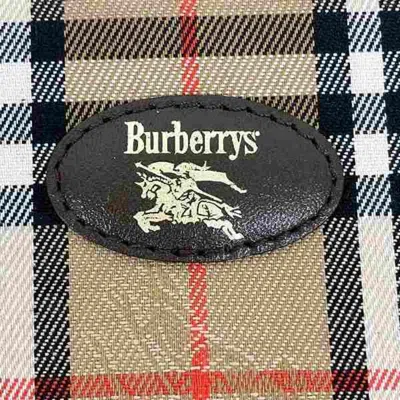 Pre-owned Burberry Beige Brown Leather Coin Purse/coin Case ()