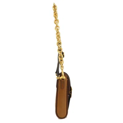 Pre-owned Burberry Brown Leather Shoulder Bag ()