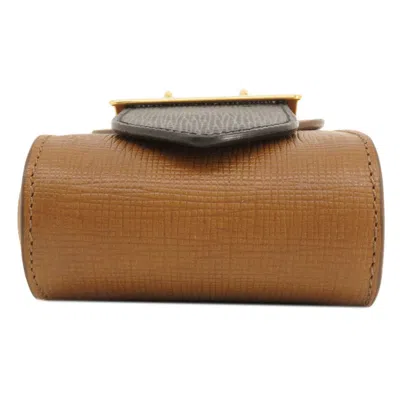 Pre-owned Burberry Brown Leather Shoulder Bag ()