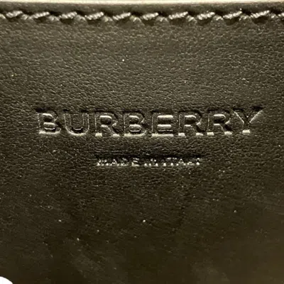 Pre-owned Burberry Khaki Canvas Shoulder Bag ()