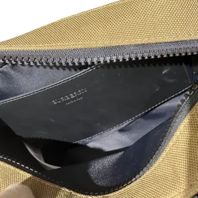 Pre-owned Burberry Khaki Canvas Shoulder Bag ()
