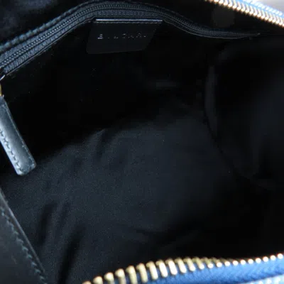 Pre-owned Bvlgari Blue Denim Handbag ()