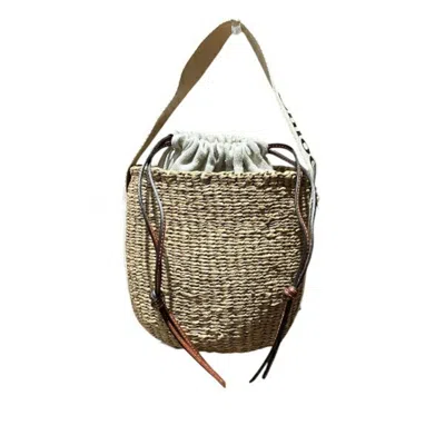 Pre-owned Chloé Beige Paper Linen Leather Handbag Shoulder Bag ()