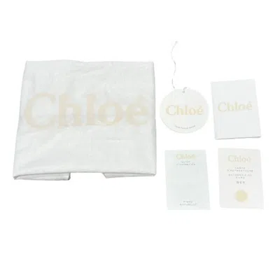 Pre-owned Chloé Beige Paper Linen Leather Handbag Shoulder Bag ()