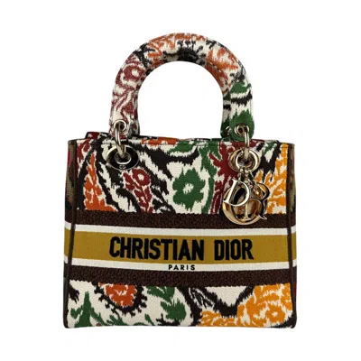 Pre-owned Dior Christian  Brown Canvas Handbag Shoulder Bag ()