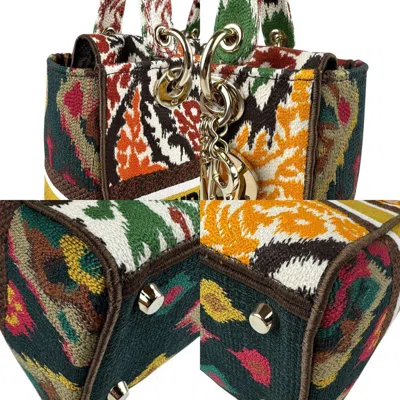 Pre-owned Dior Christian  Brown Canvas Handbag Shoulder Bag ()